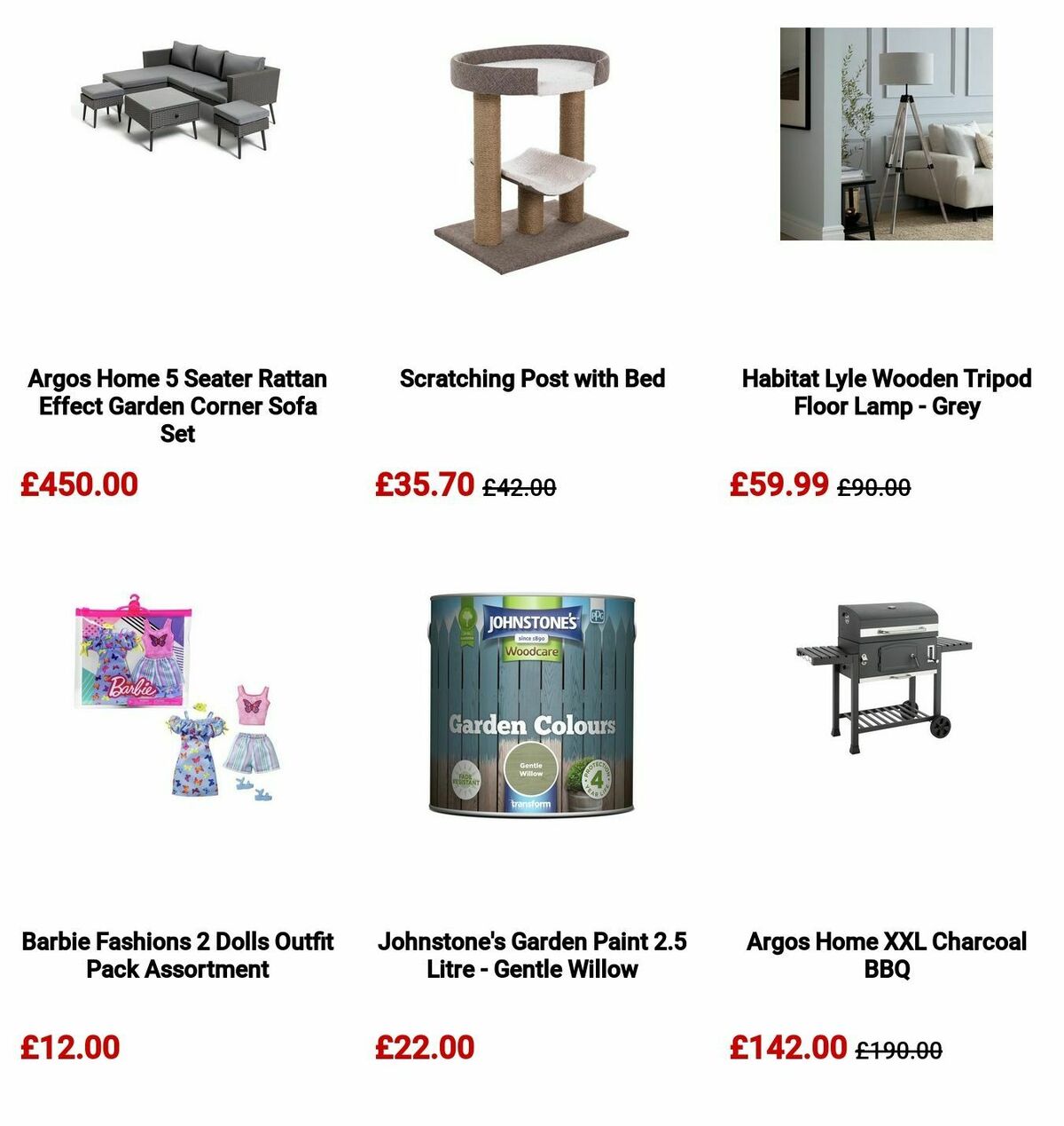 Argos Offers from 22 May