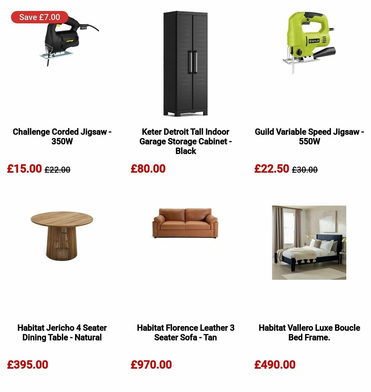 Argos Offers from 22 May