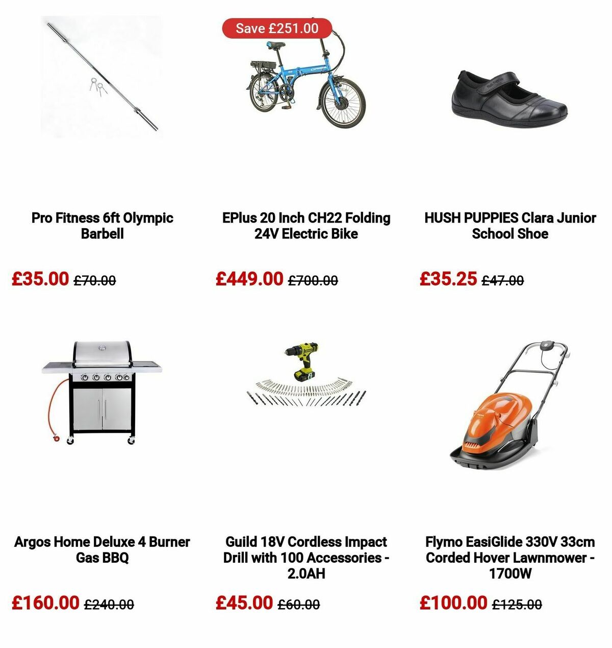 Argos Offers from 22 May