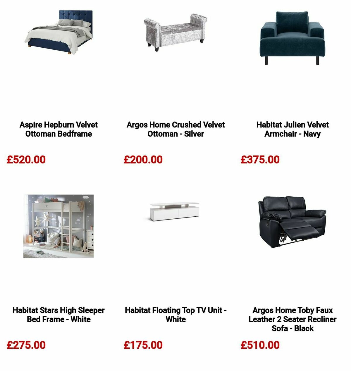 Argos Offers from 22 May