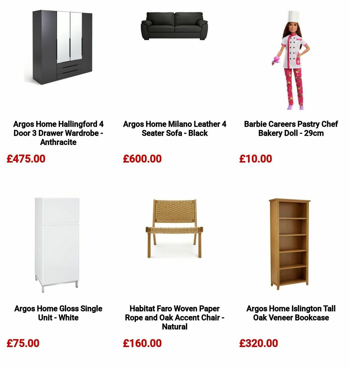 Argos Offers from 22 May