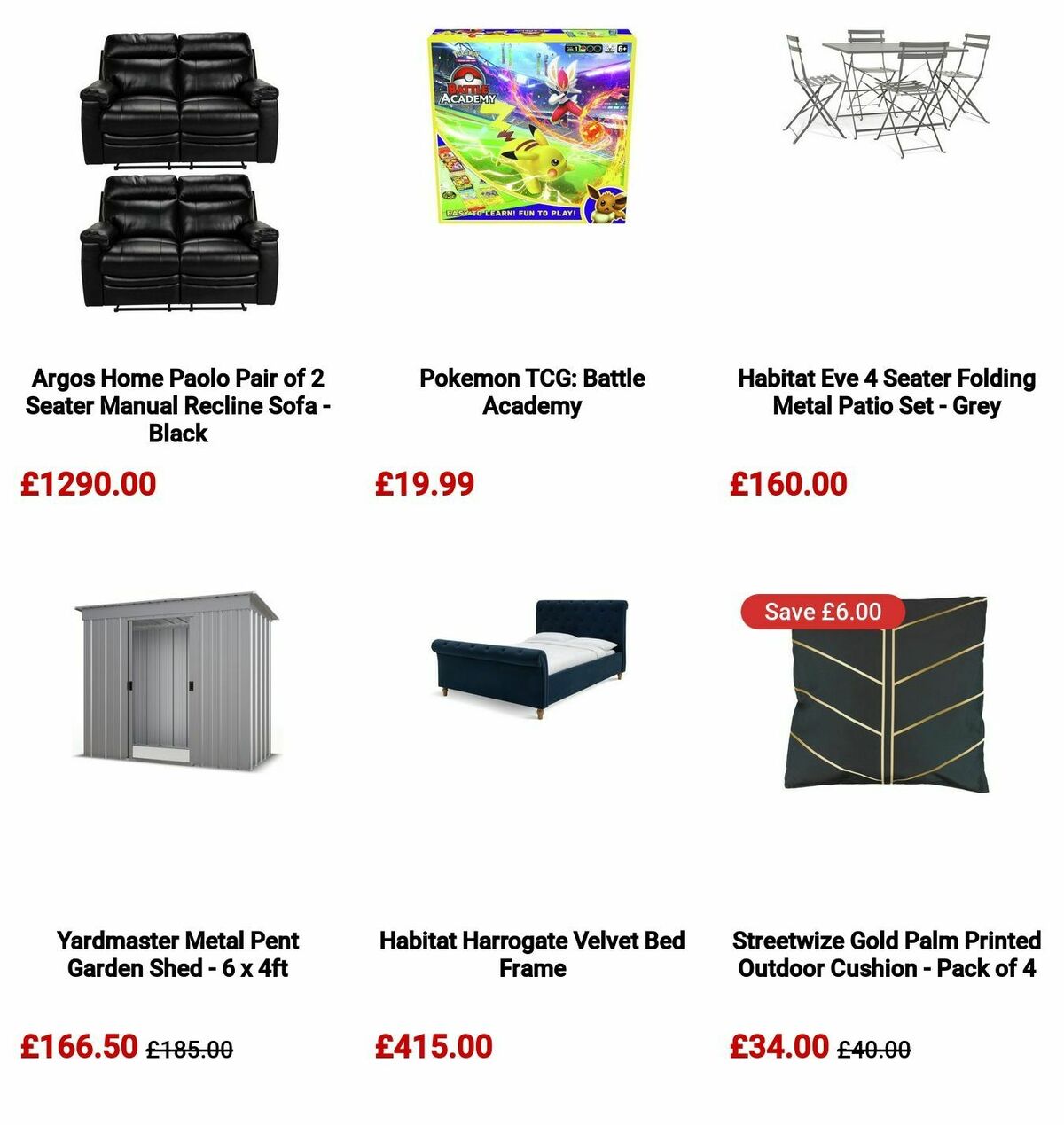 Argos Offers from 22 May