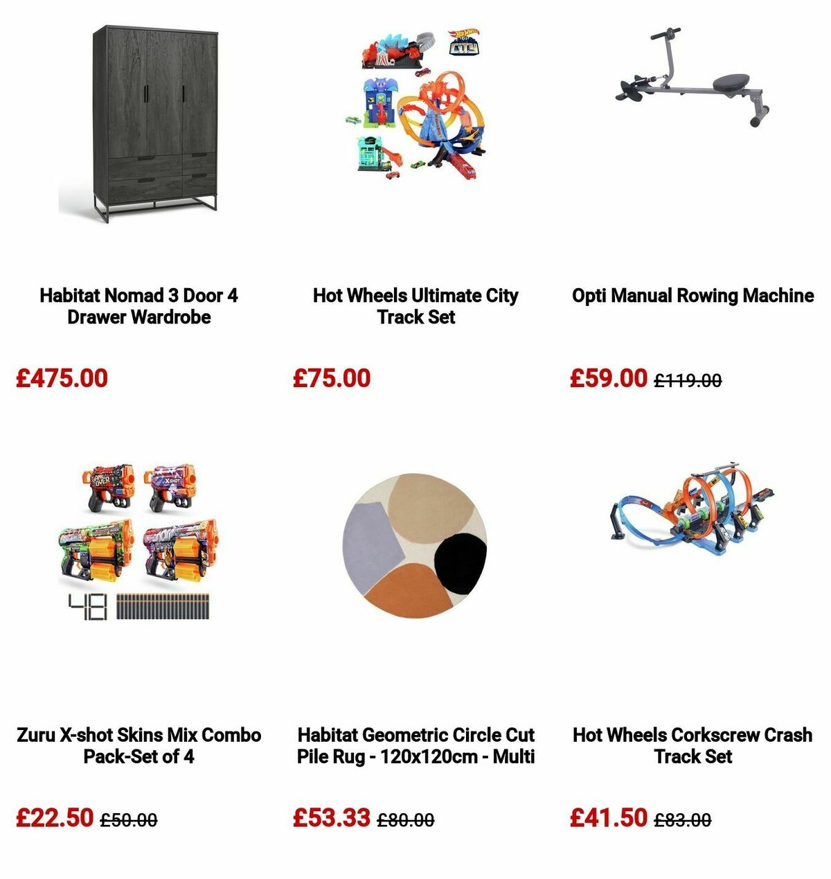 Argos Offers from 22 May