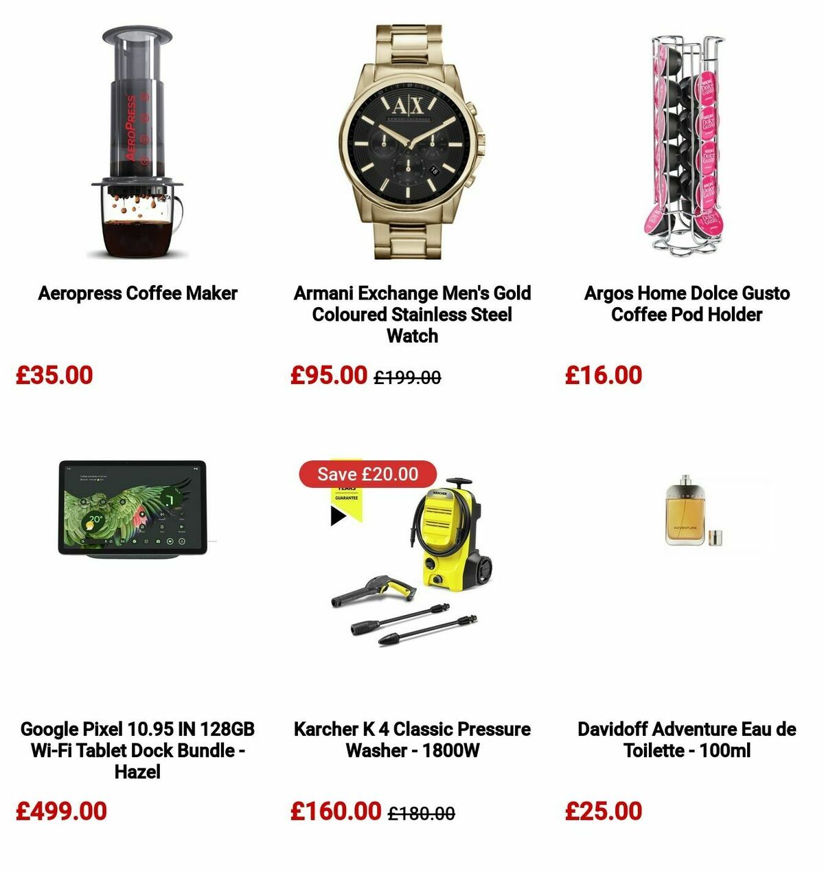 Argos Offers from 3 June