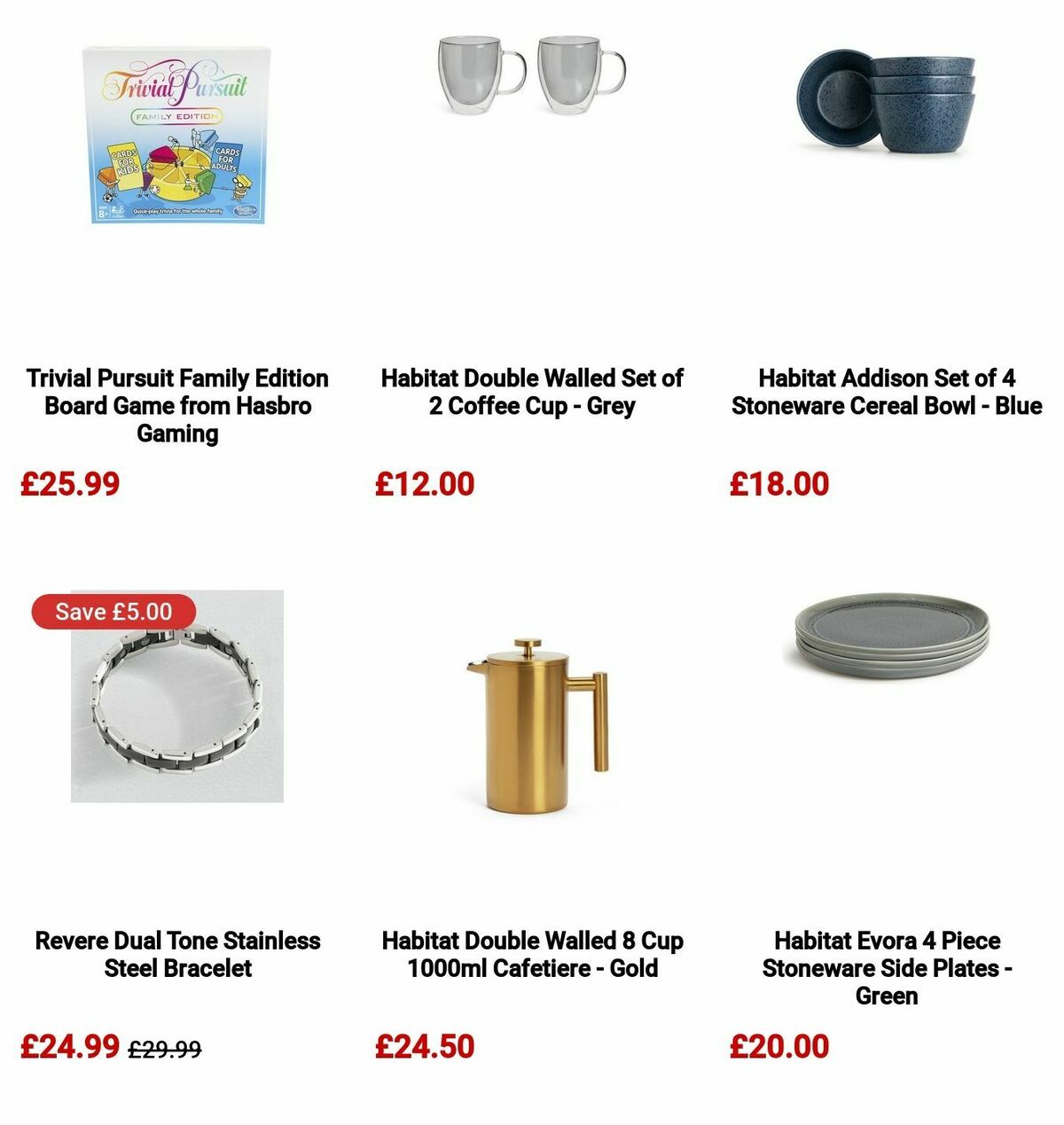 Argos Offers from 3 June