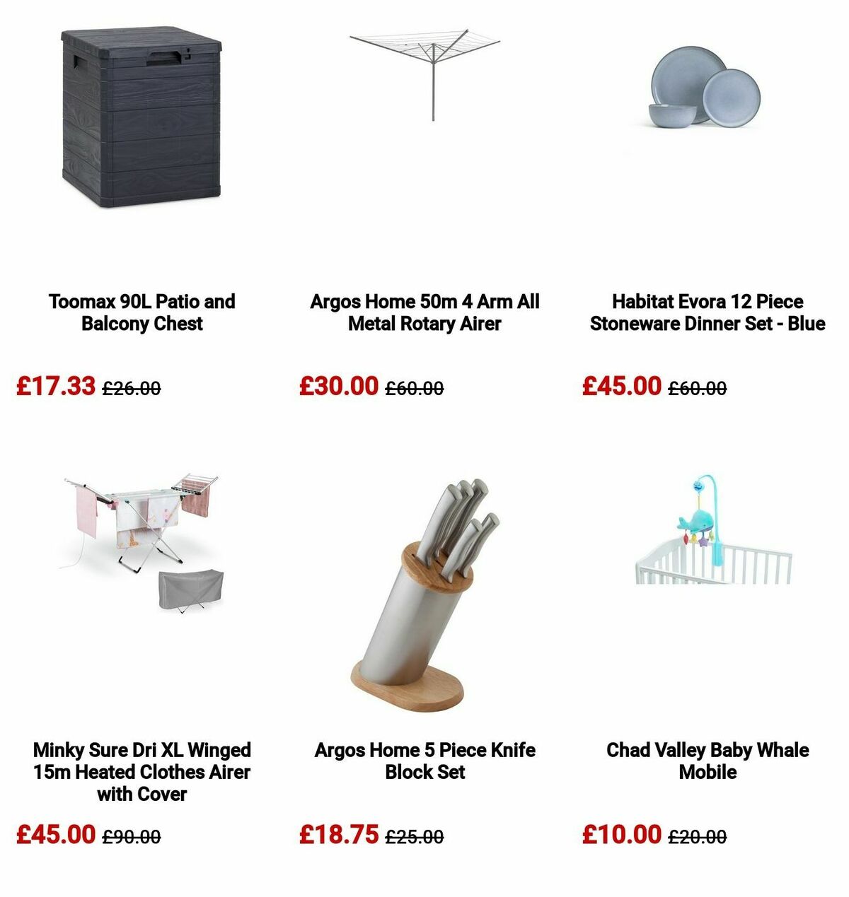 Argos Offers from 24 June