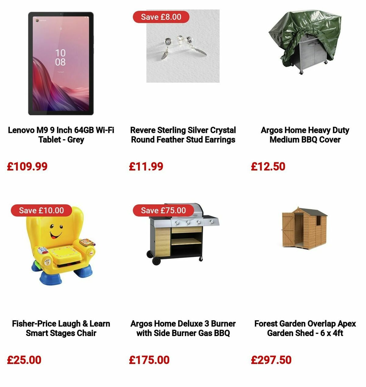 Argos Offers from 8 July