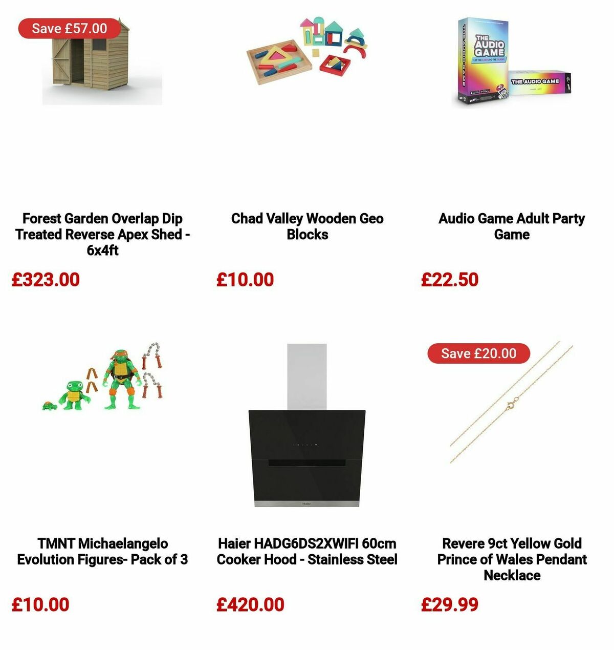 Argos Offers from 8 July