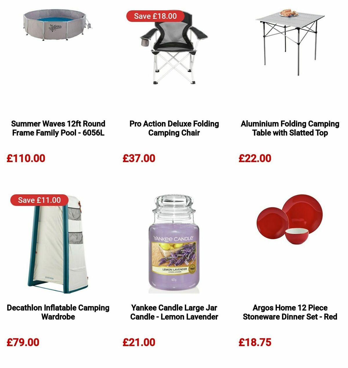 Argos Offers from 8 July