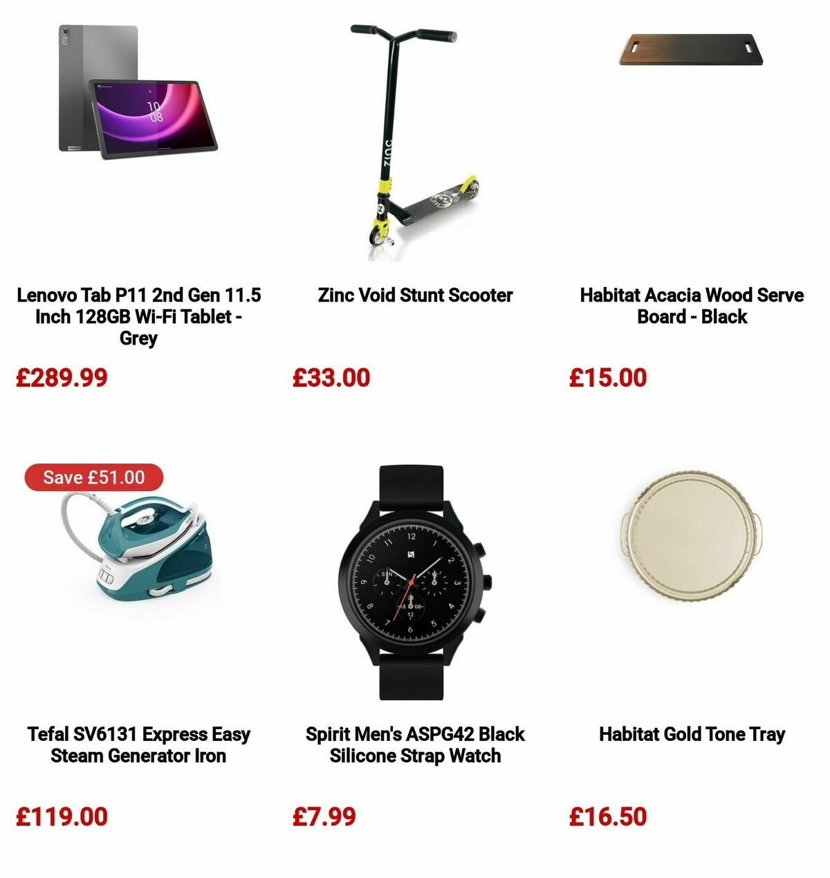 Argos Offers from 8 July