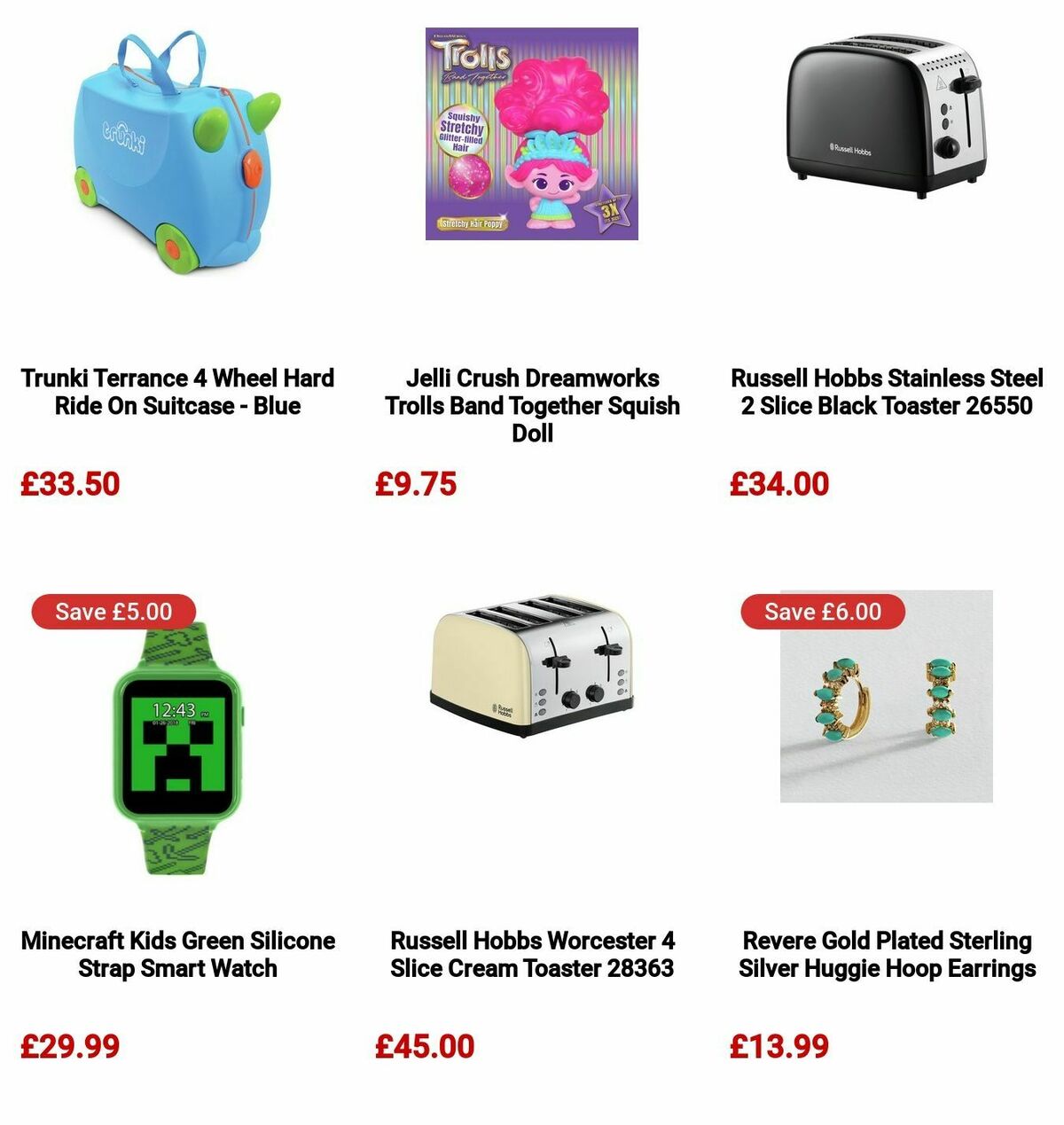 Argos Offers from 8 July