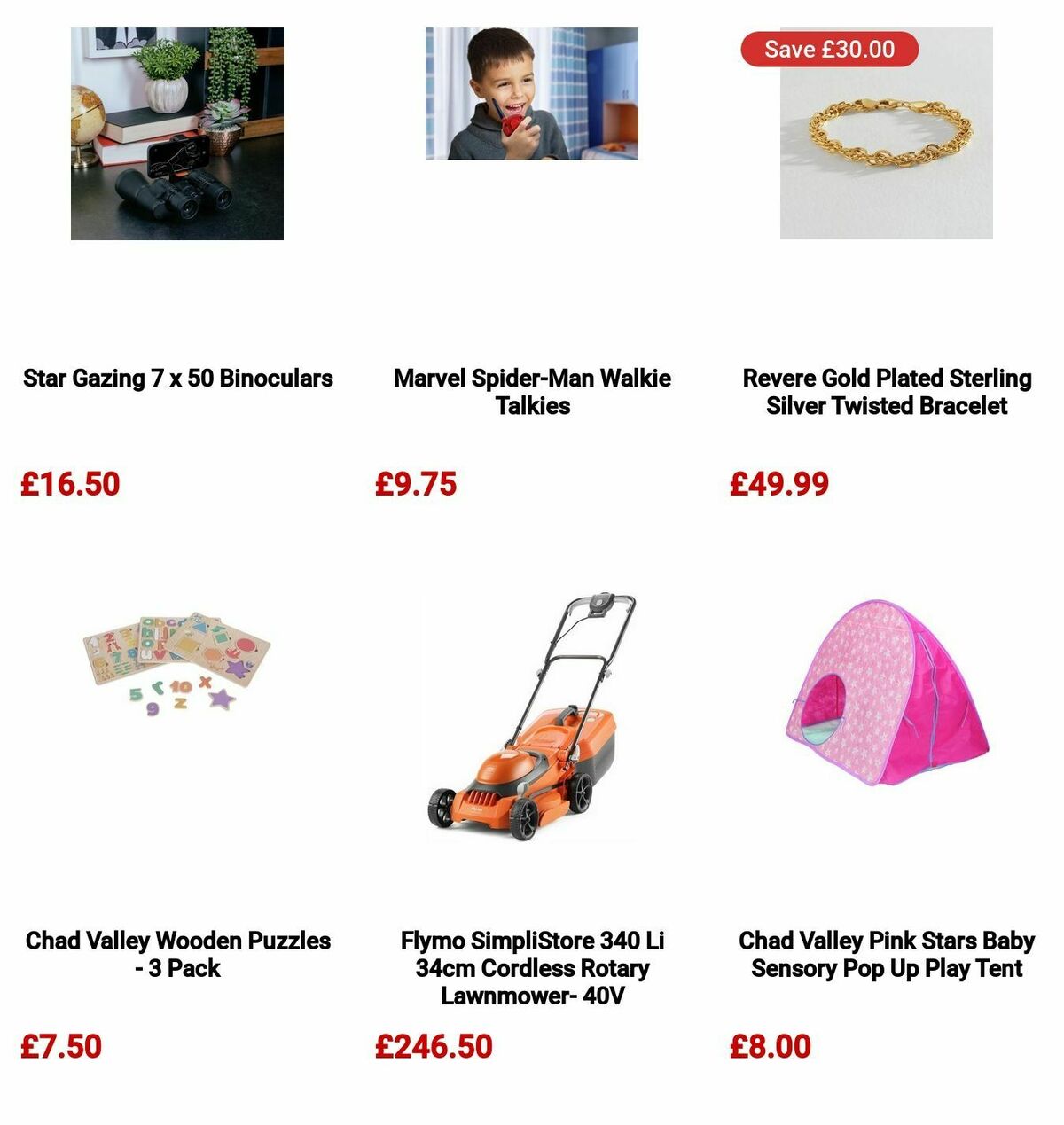 Argos Offers from 8 July