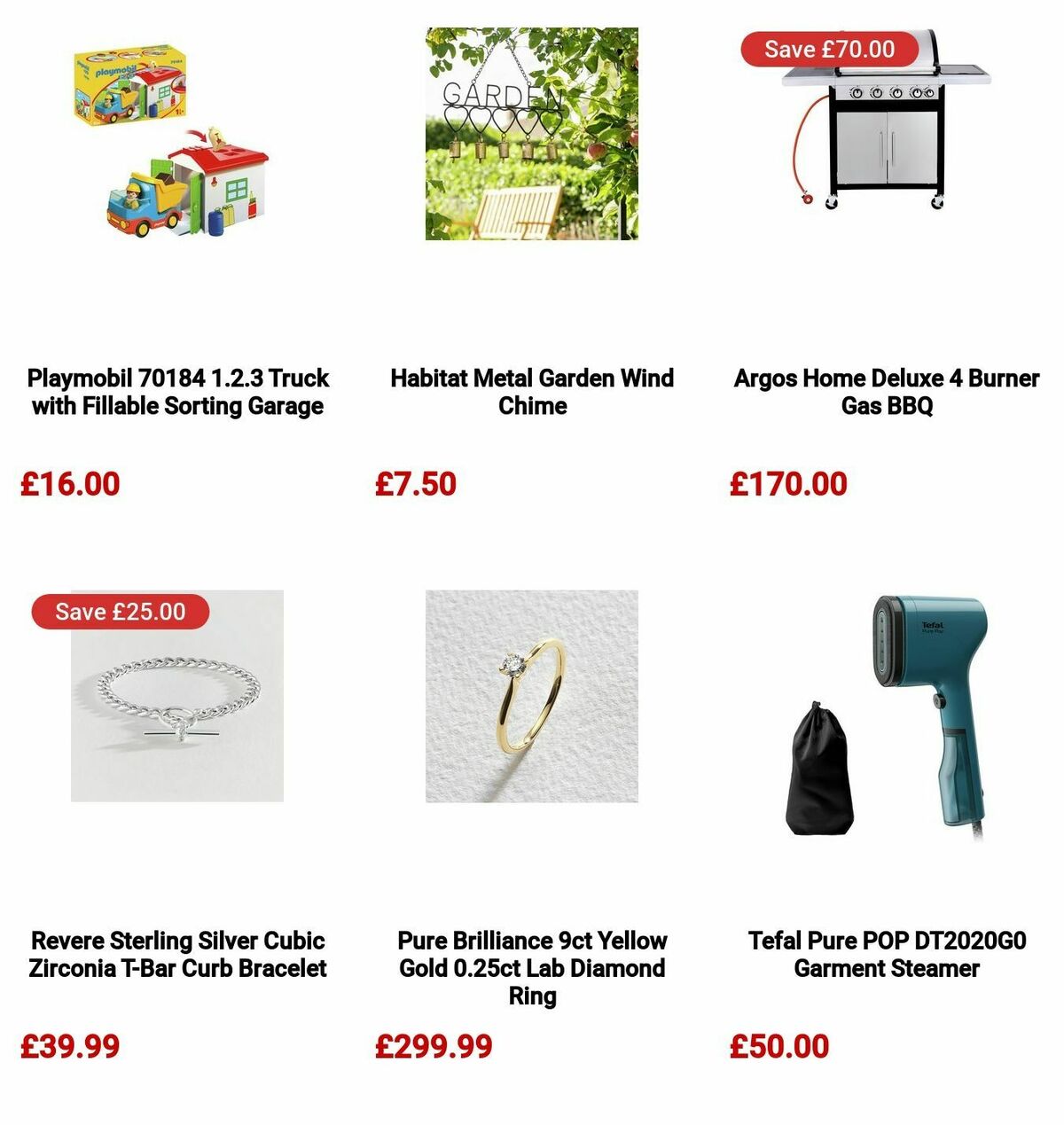 Argos Offers from 8 July