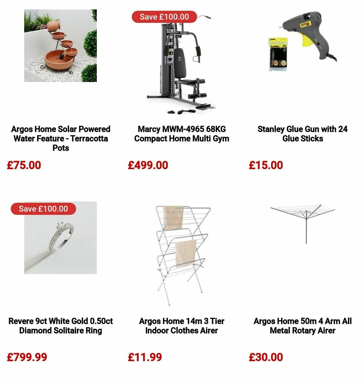 Argos Offers from 8 July