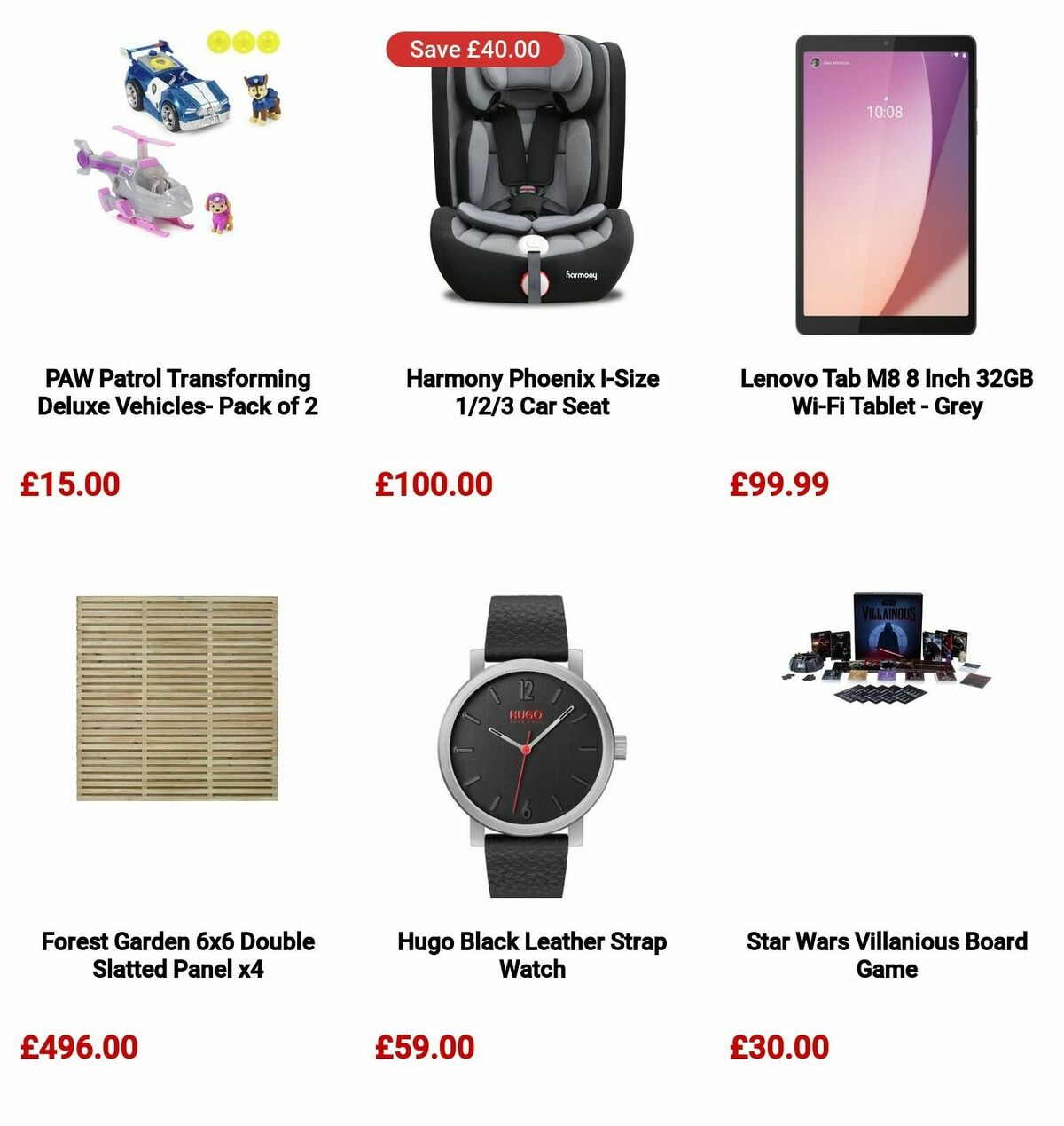 Argos Offers from 8 July