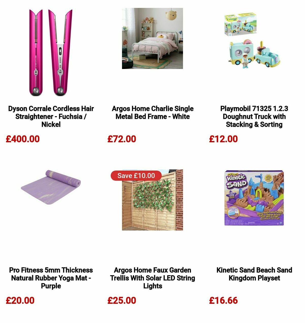 Argos Offers from 8 July