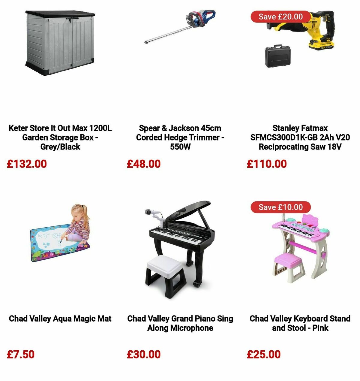 Argos Offers from 8 July