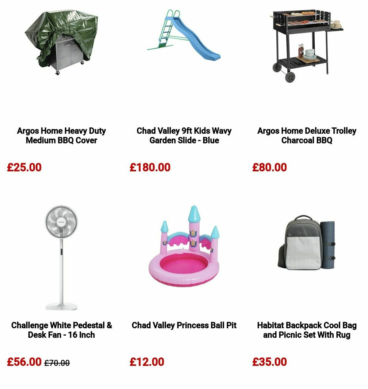 Argos Offers from 30 July