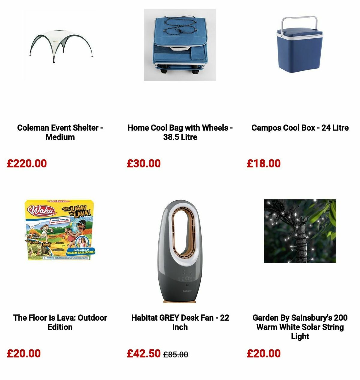 Argos Offers from 30 July