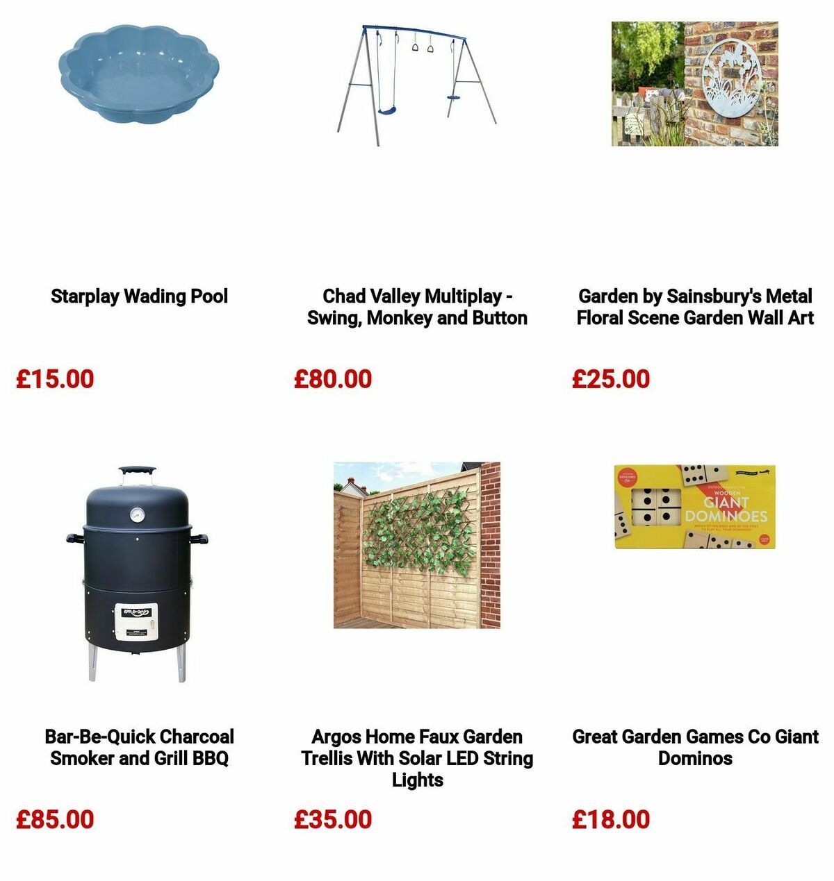 Argos Offers from 30 July