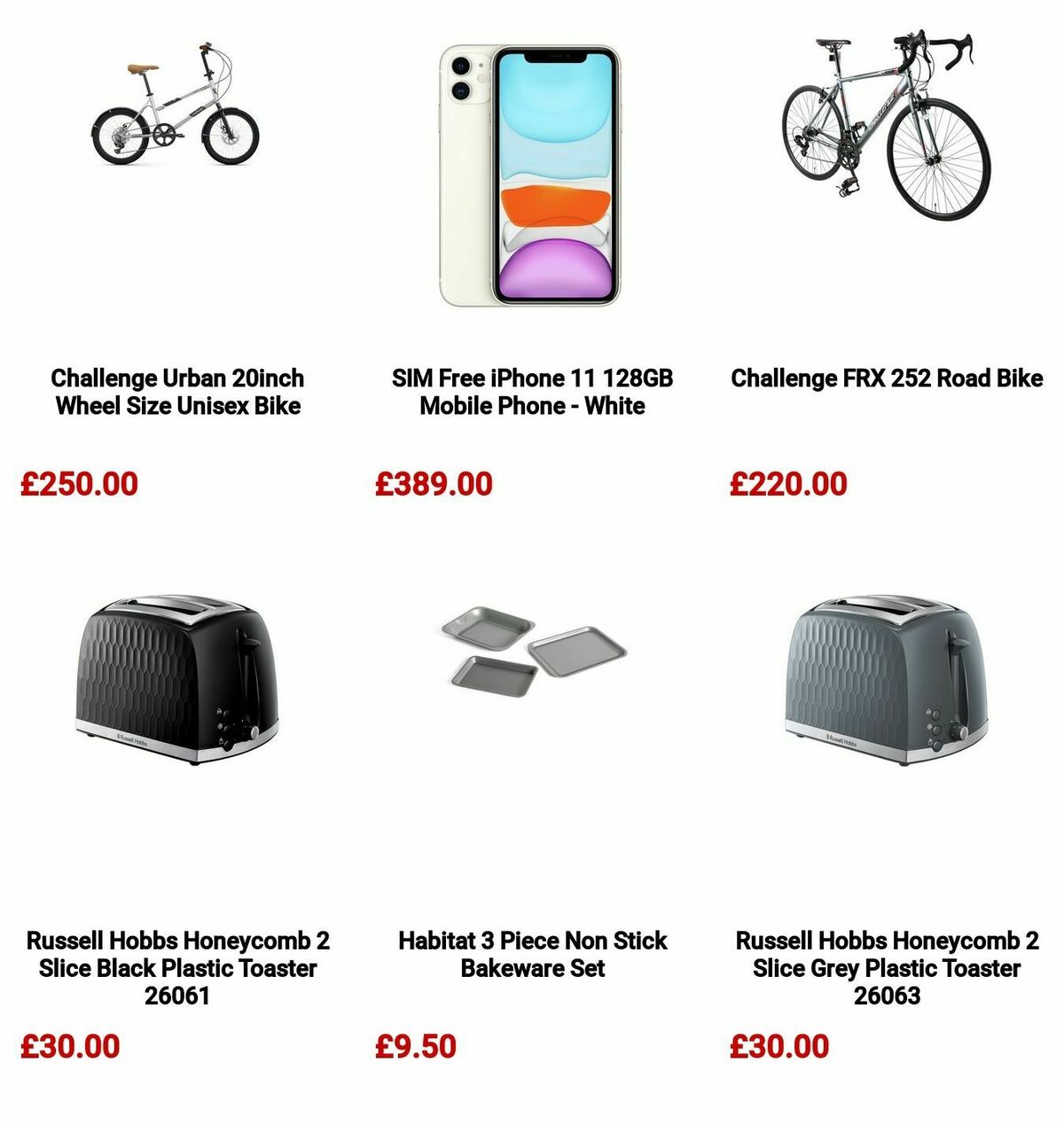 Argos Offers from 6 August