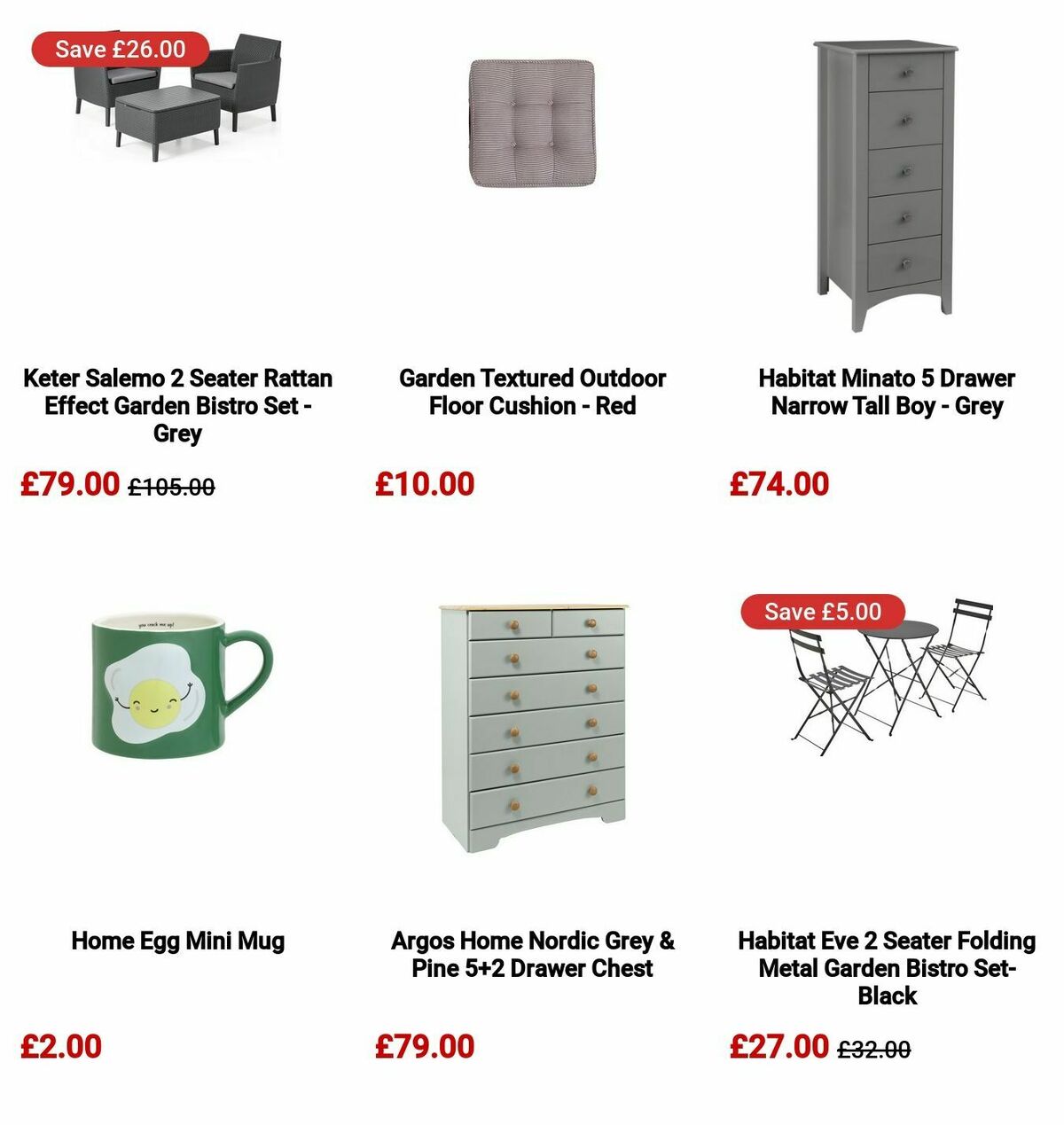 Argos Offers from 19 August