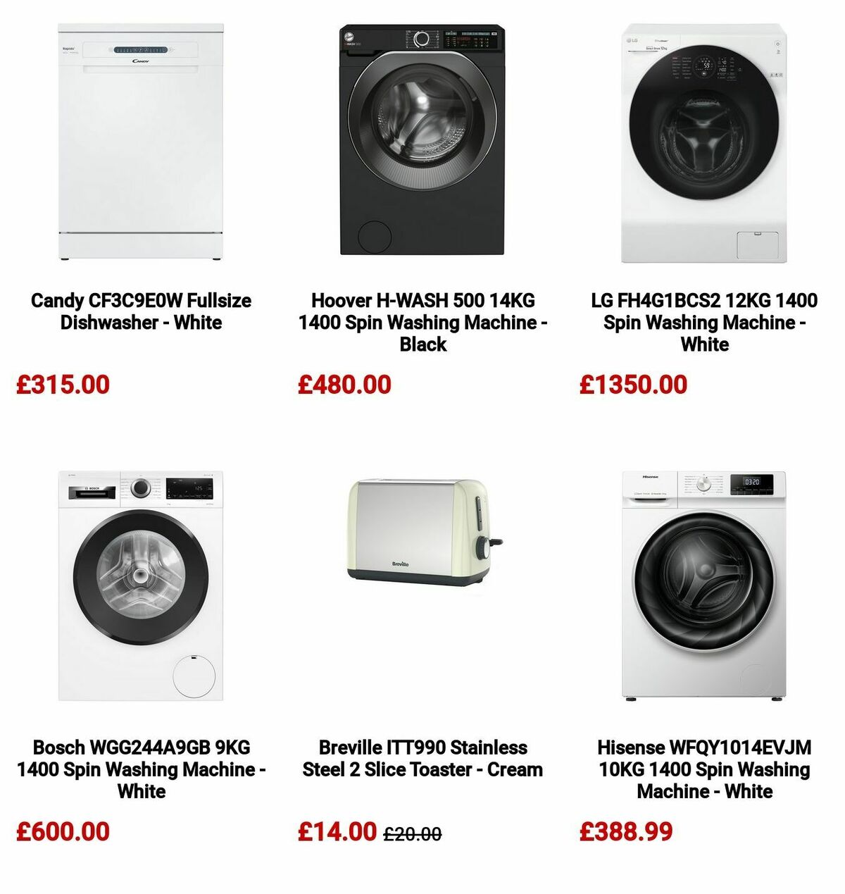 Argos Offers from 19 August