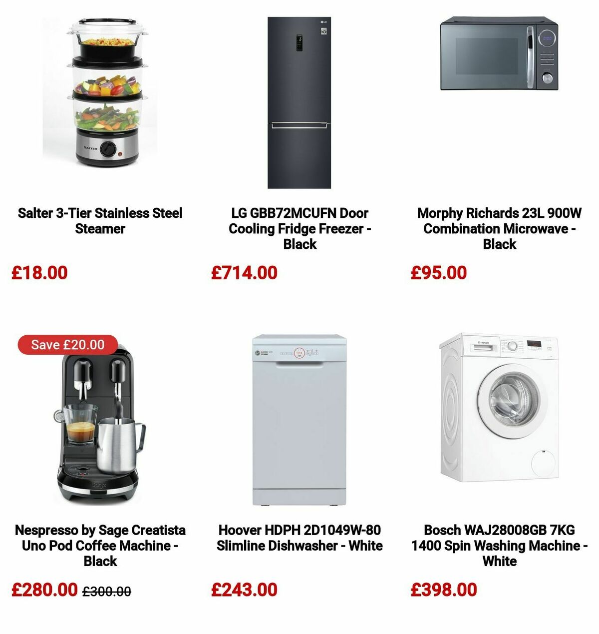 Argos Offers from 19 August