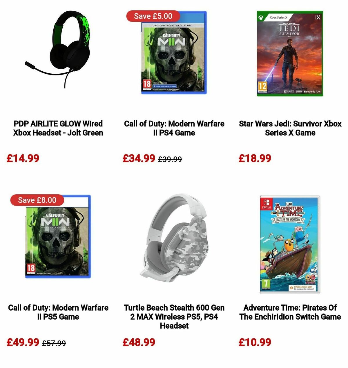 Argos Offers from 19 August