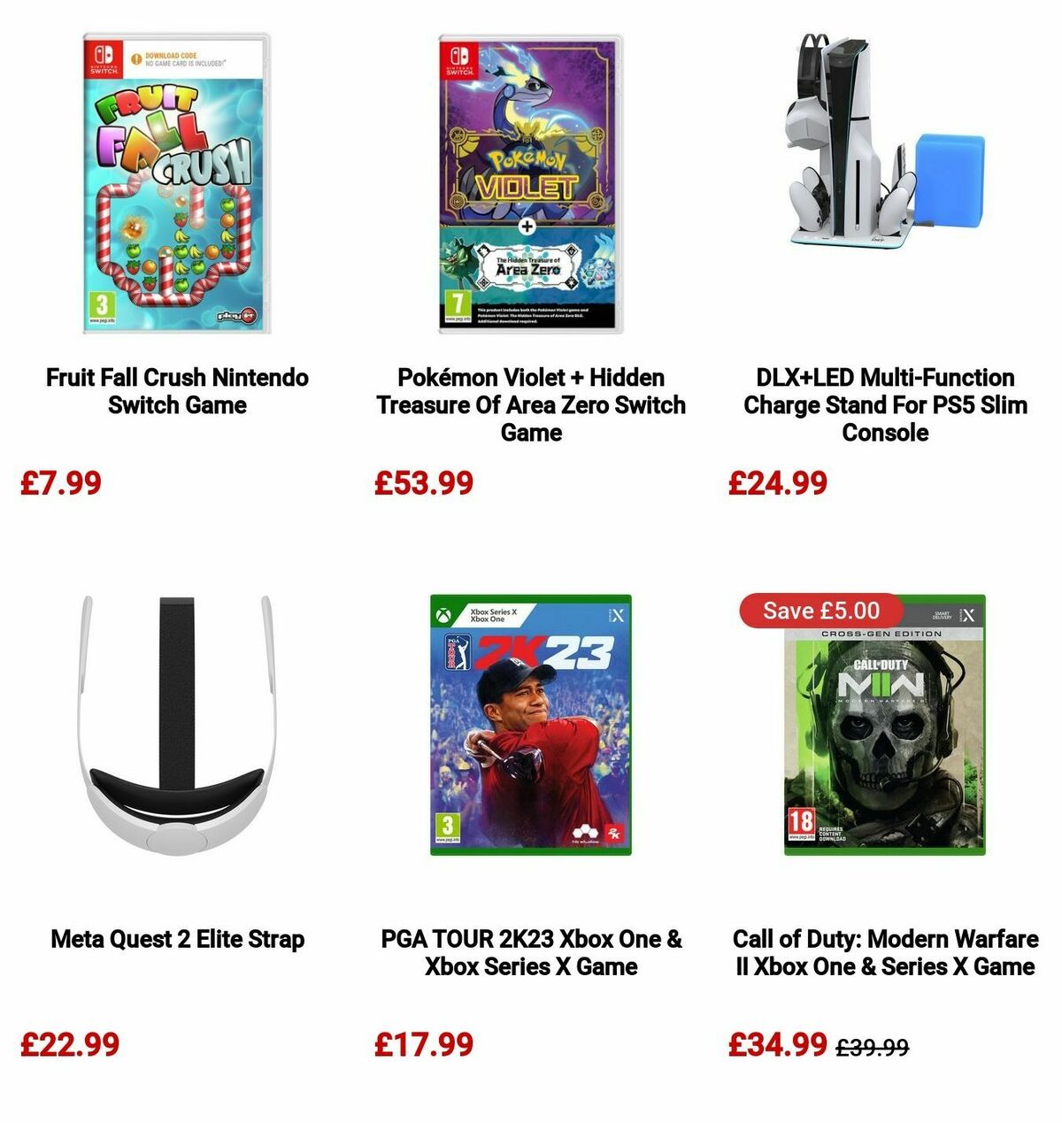 Argos Offers from 19 August