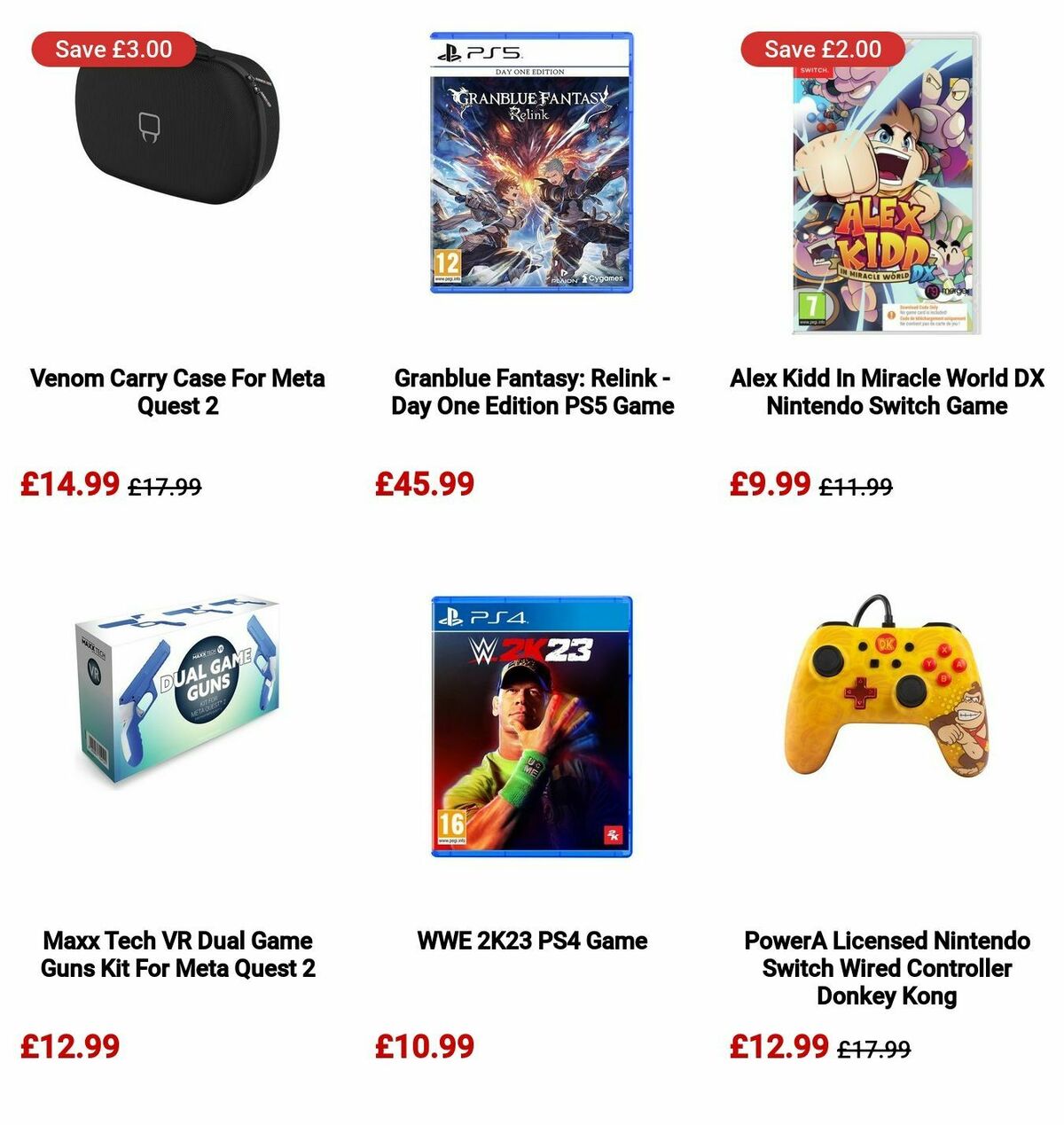 Argos Offers from 19 August