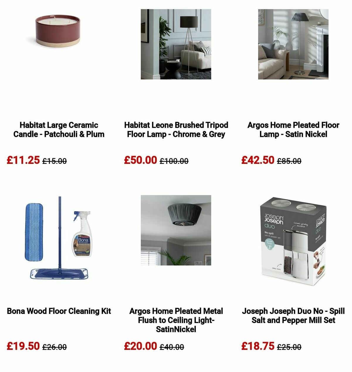 Argos Offers from 2 September