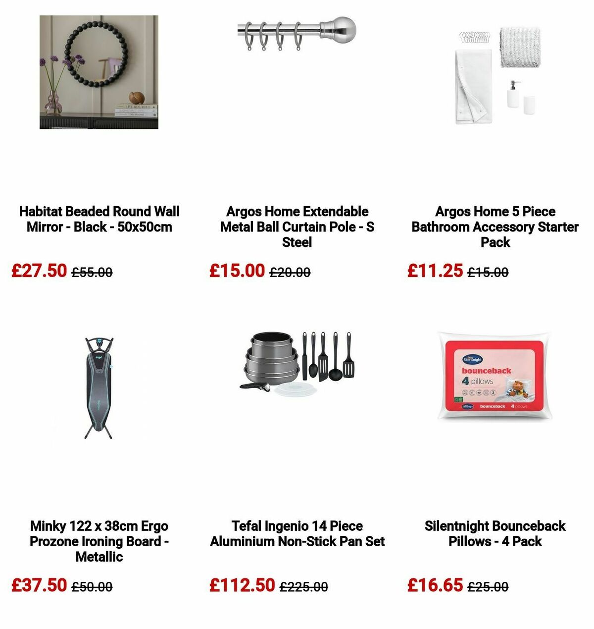 Argos Offers from 2 September