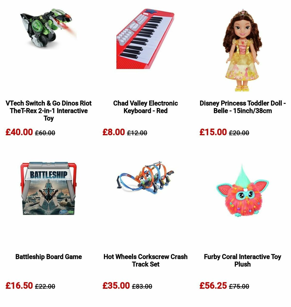 Argos Toy Sale Offers from 11 September