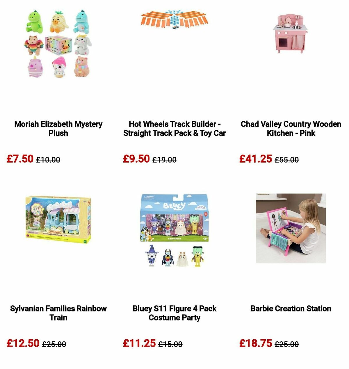 Argos Toy Sale Offers from 11 September