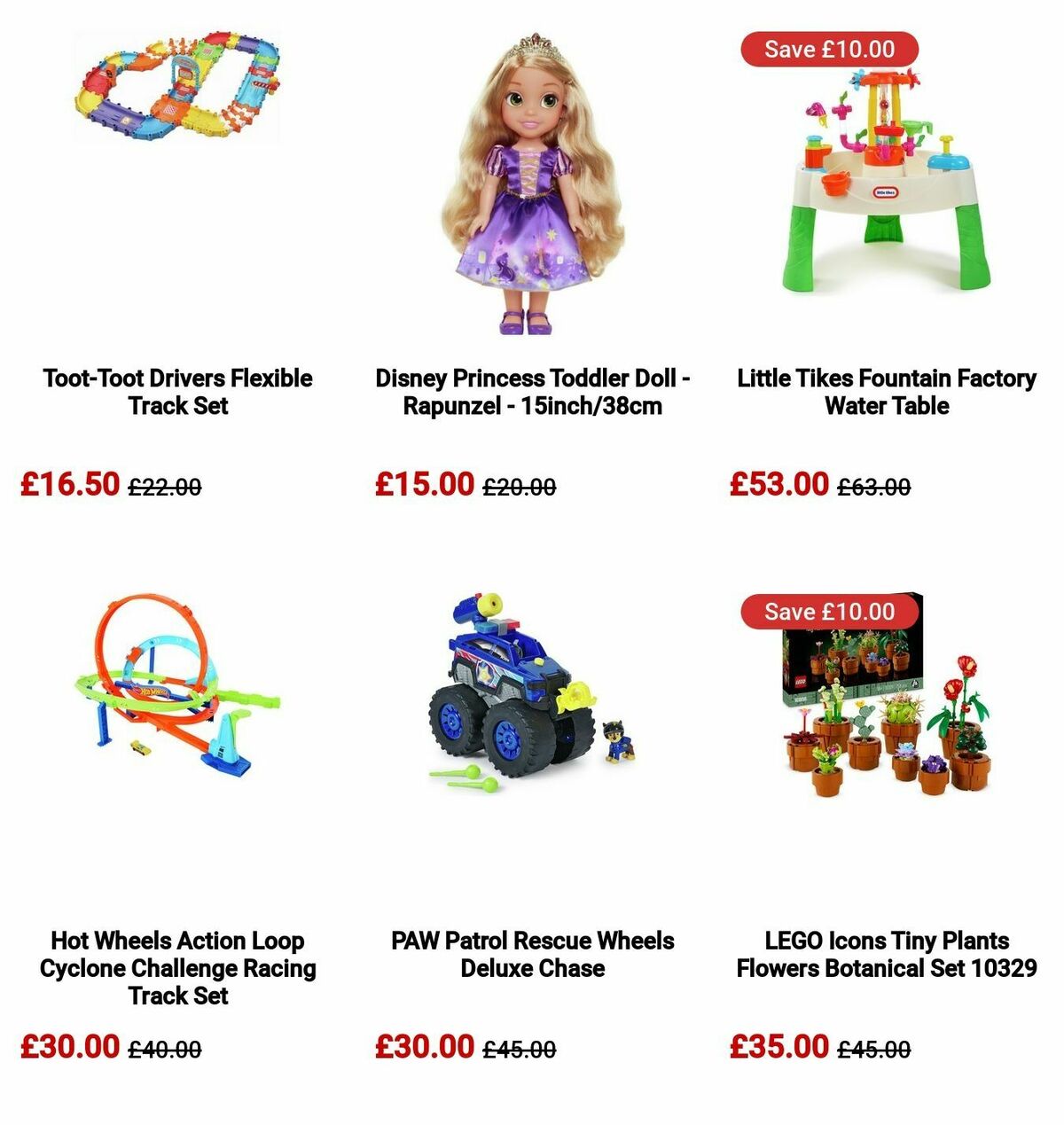 Argos Toy Sale Offers from 11 September