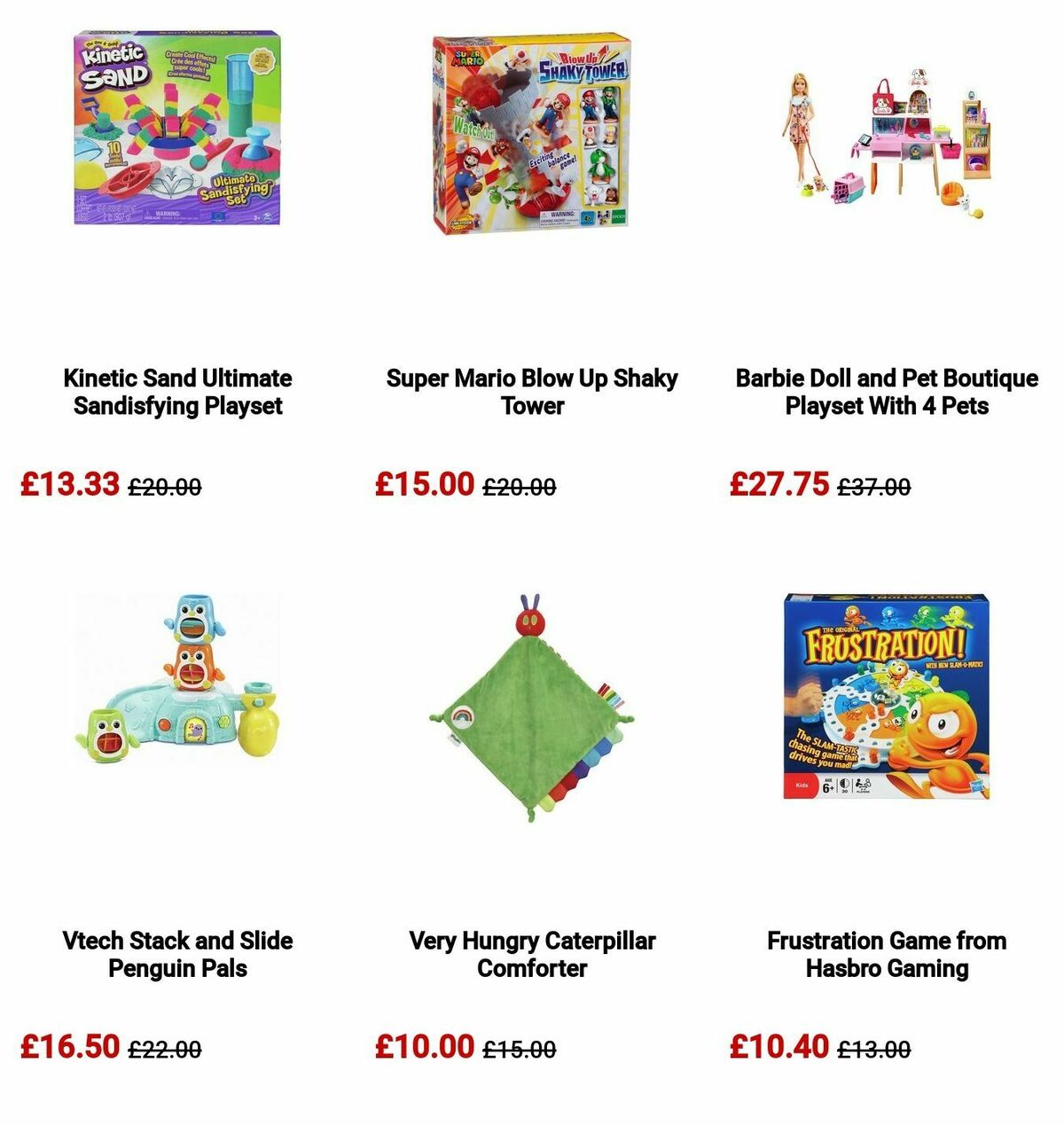 Argos Toy Sale Offers from 11 September