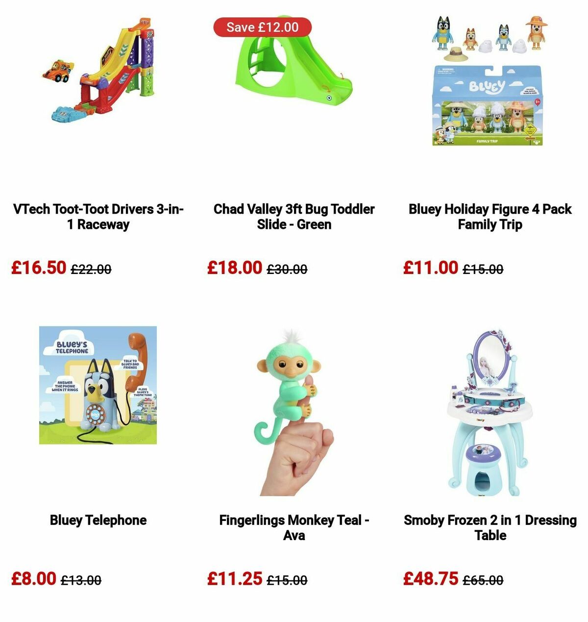 Argos Toy Sale Offers from 11 September