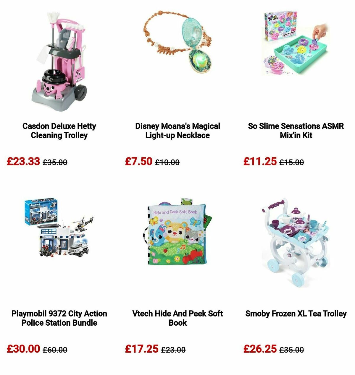 Argos Toy Sale Offers from 11 September