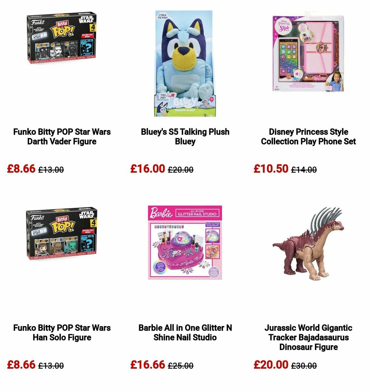 Argos Toy Sale Offers from 11 September