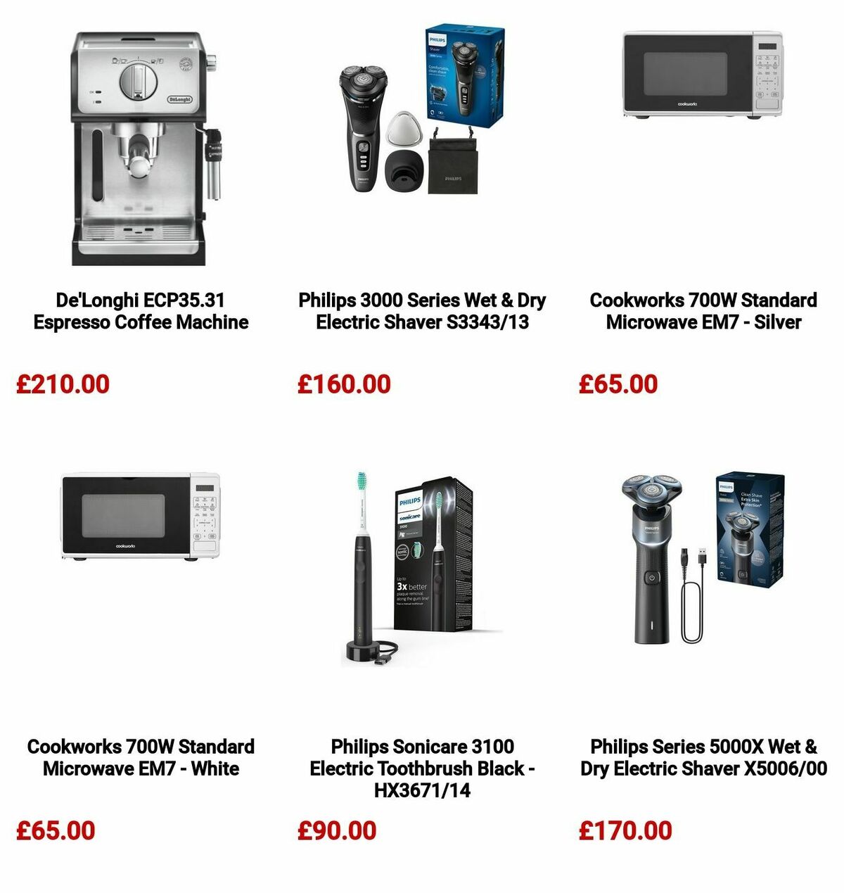 Argos Offers from 8 October