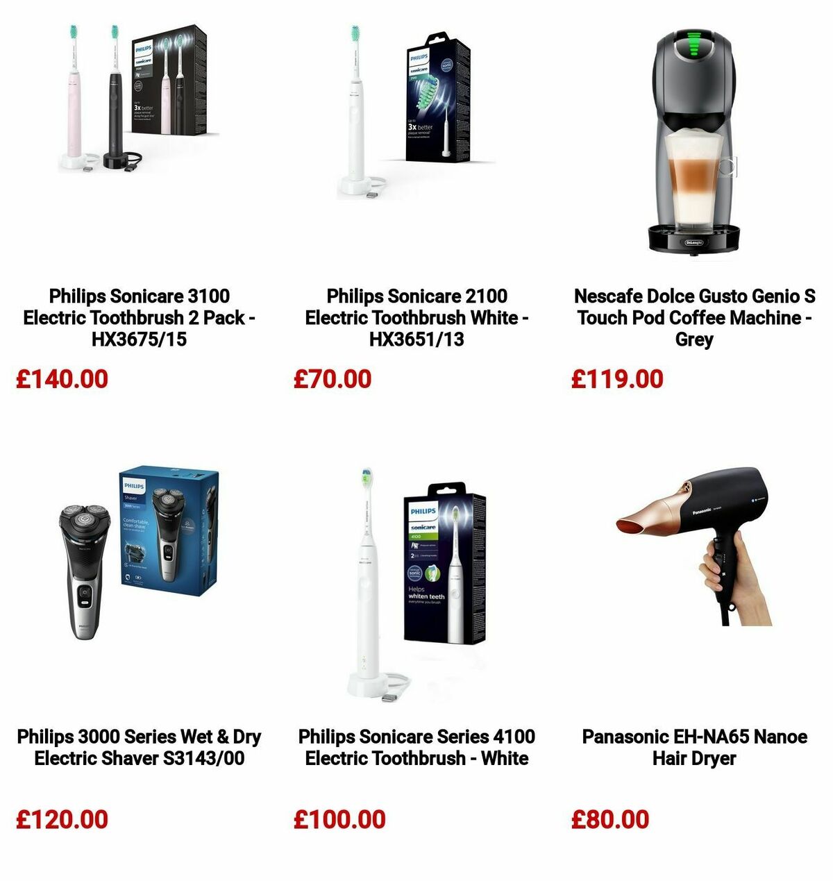 Argos Offers from 8 October