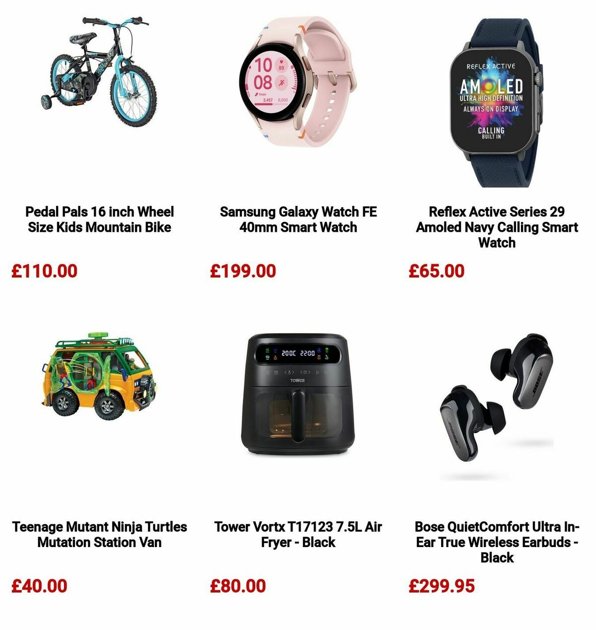 Argos Offers from 8 October