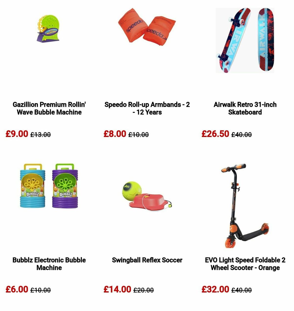 Argos Offers from 21 October