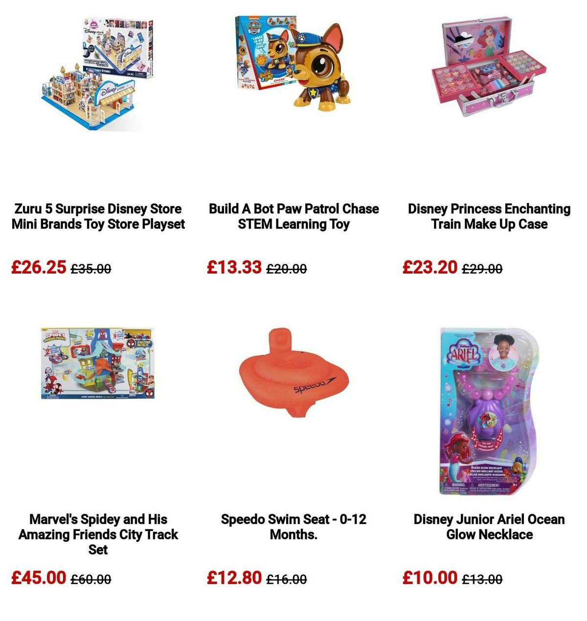 Argos Offers from 21 October