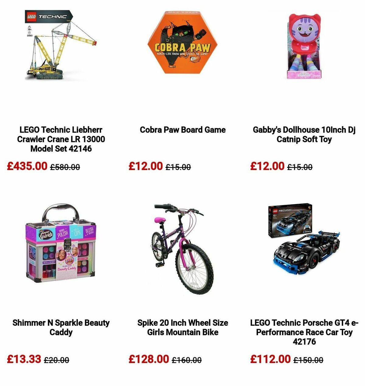 Argos Offers from 21 October