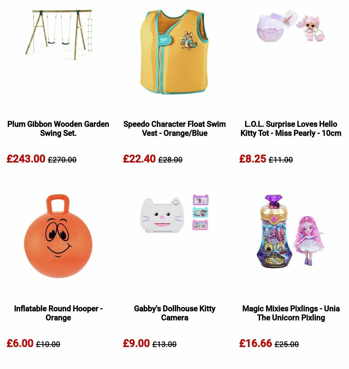 Argos Offers from 21 October