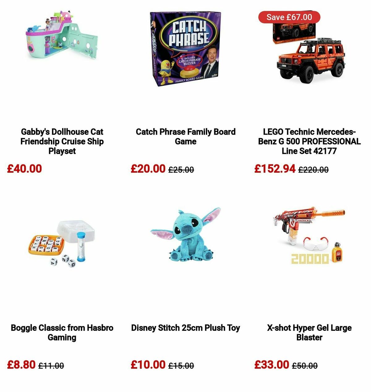 Argos Offers from 21 October