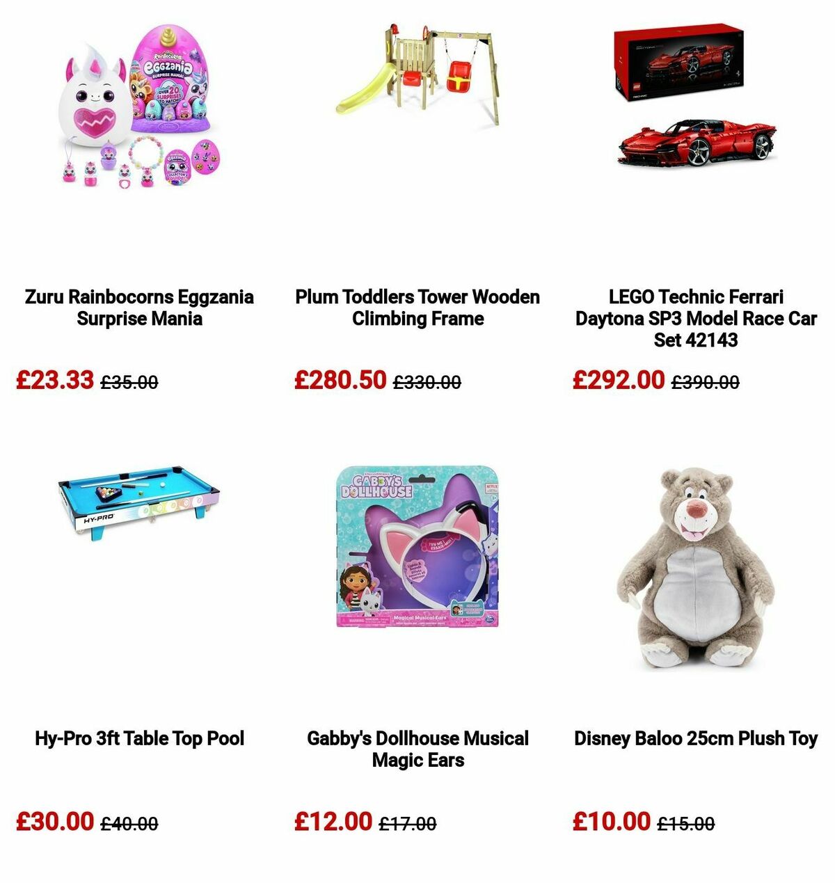 Argos Offers from 21 October