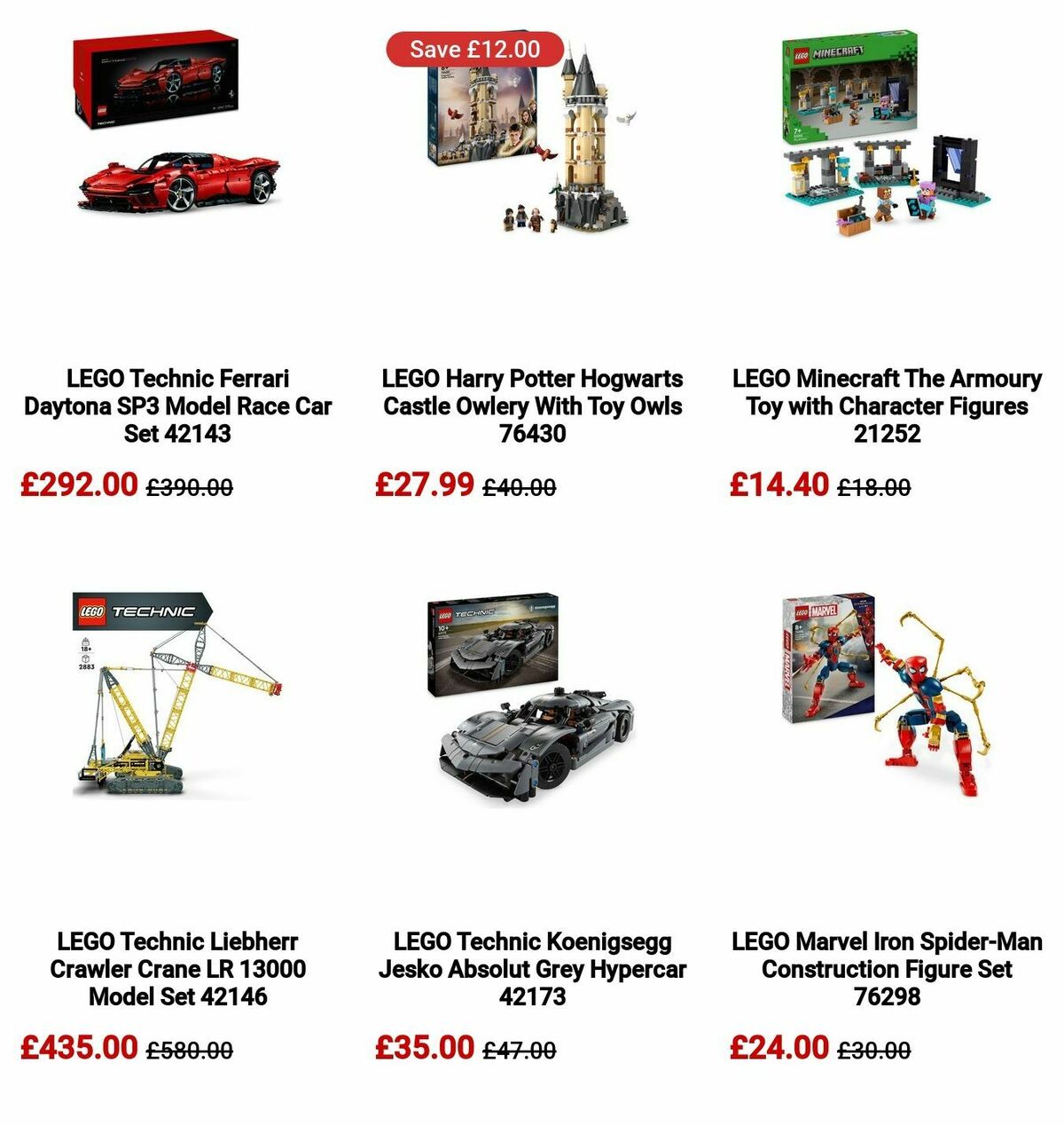 Argos Offers from 21 October